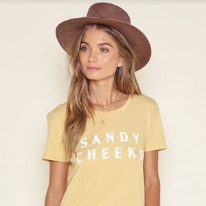 Softest Billabong beach tshirt “sandy cheeks”